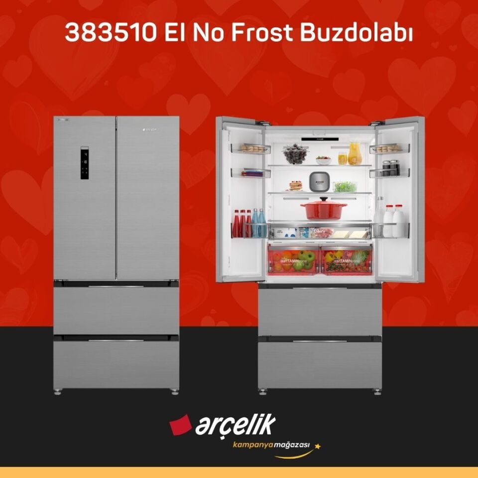 ARÇELİK 383510 EI Gardırop Tipi Buzdolabı