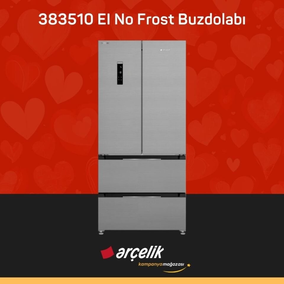 ARÇELİK 383510 EI Gardırop Tipi Buzdolabı