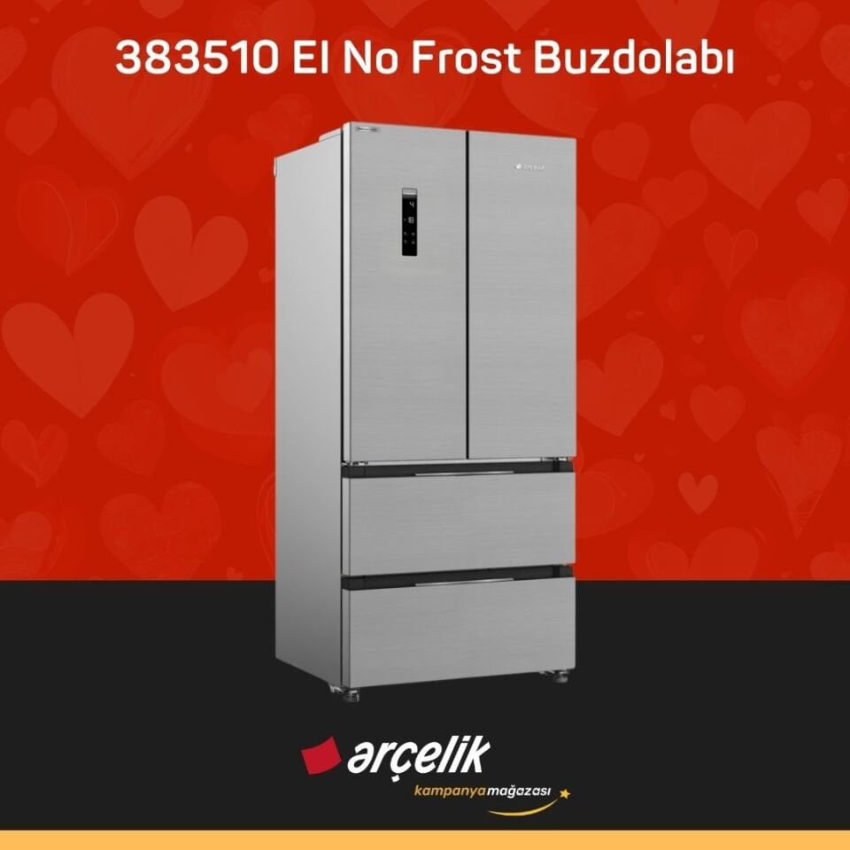 ARÇELİK 383510 EI Gardırop Tipi Buzdolabı