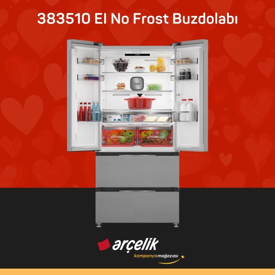 ARÇELİK 383510 EI Gardırop Tipi Buzdolabı