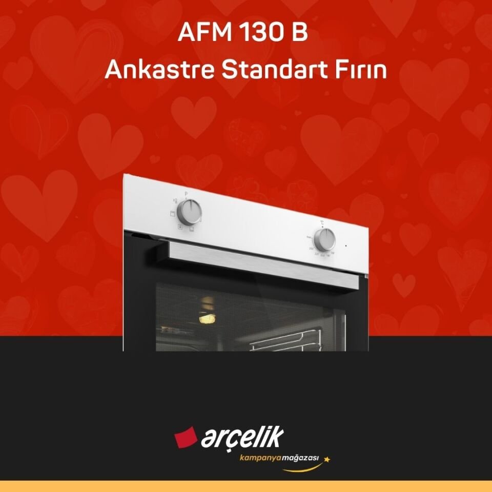 ARÇELİK AFM 130 B Fibona Serisi Ankastre Standart Fırın