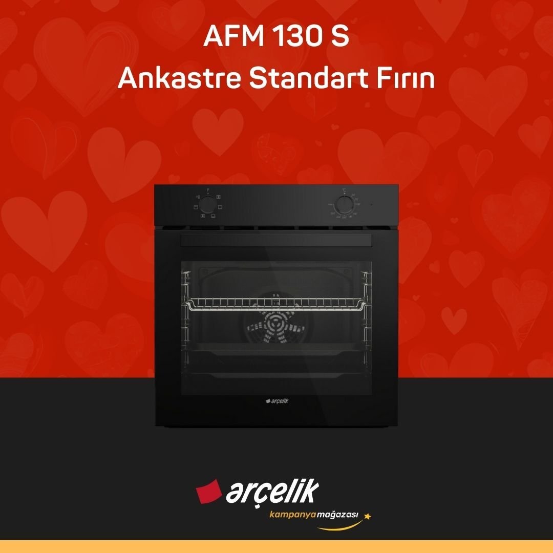 ARÇELİK AFM 130 S Fibona Serisi Ankastre Standart Fırın
