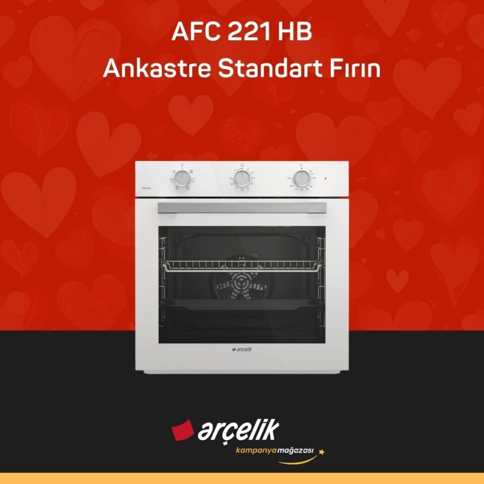ARÇELİK AFC 221 HB Ankastre Standart Fırın