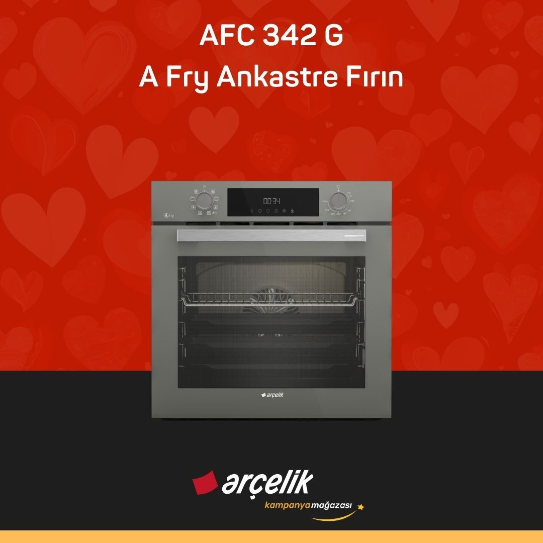 ARÇELİK AFC 342 G A Fry Ankastre Fırın