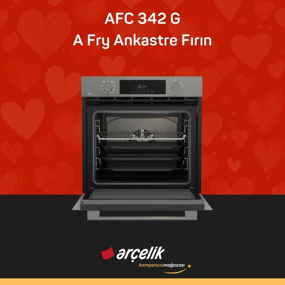 ARÇELİK AFC 342 G A Fry Ankastre Fırın