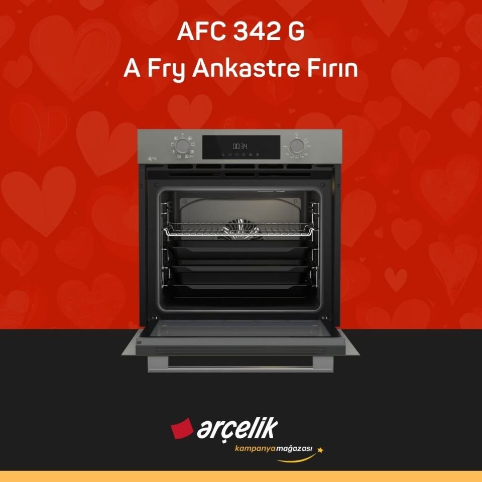 ARÇELİK AFC 342 G A Fry Ankastre Fırın