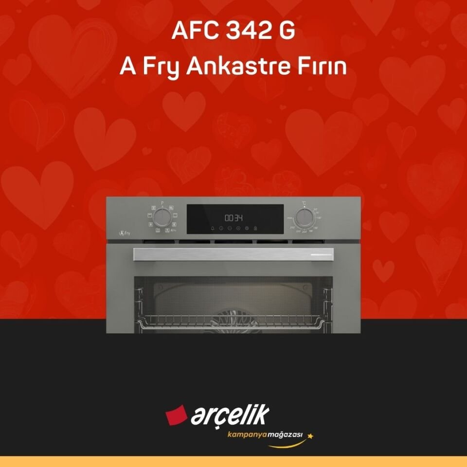 ARÇELİK AFC 342 G A Fry Ankastre Fırın