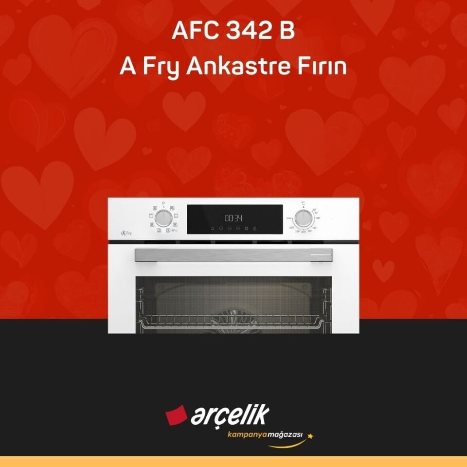 ARÇELİK AFC 342 B A Fry Ankastre Fırın