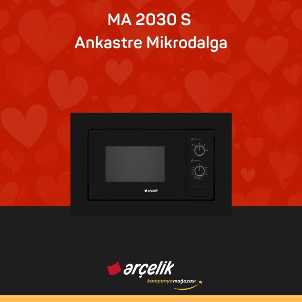 ARÇELİK MA 2030 S Ankastre Mikrodalga