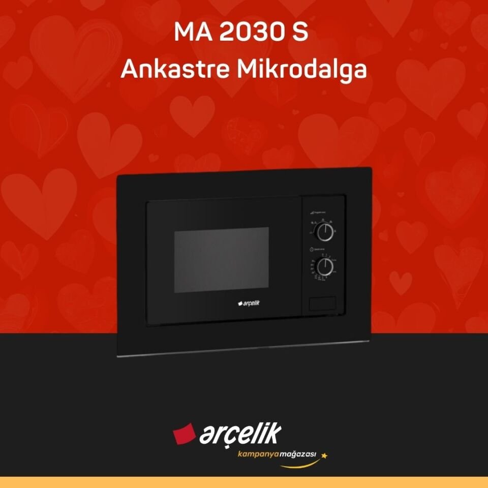ARÇELİK MA 2030 S Ankastre Mikrodalga