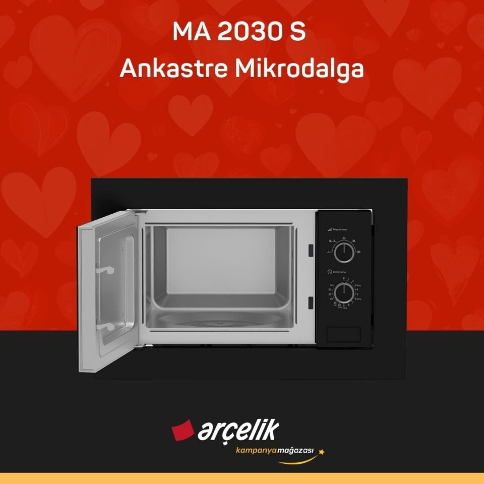ARÇELİK MA 2030 S Ankastre Mikrodalga