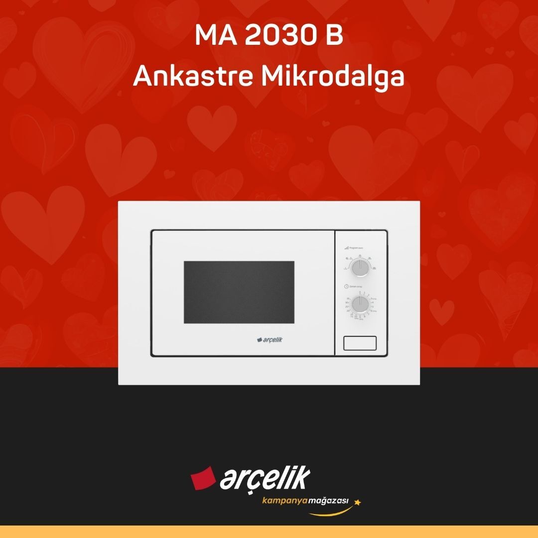 ARÇELİK MA 2030 B Ankastre Mikrodalga