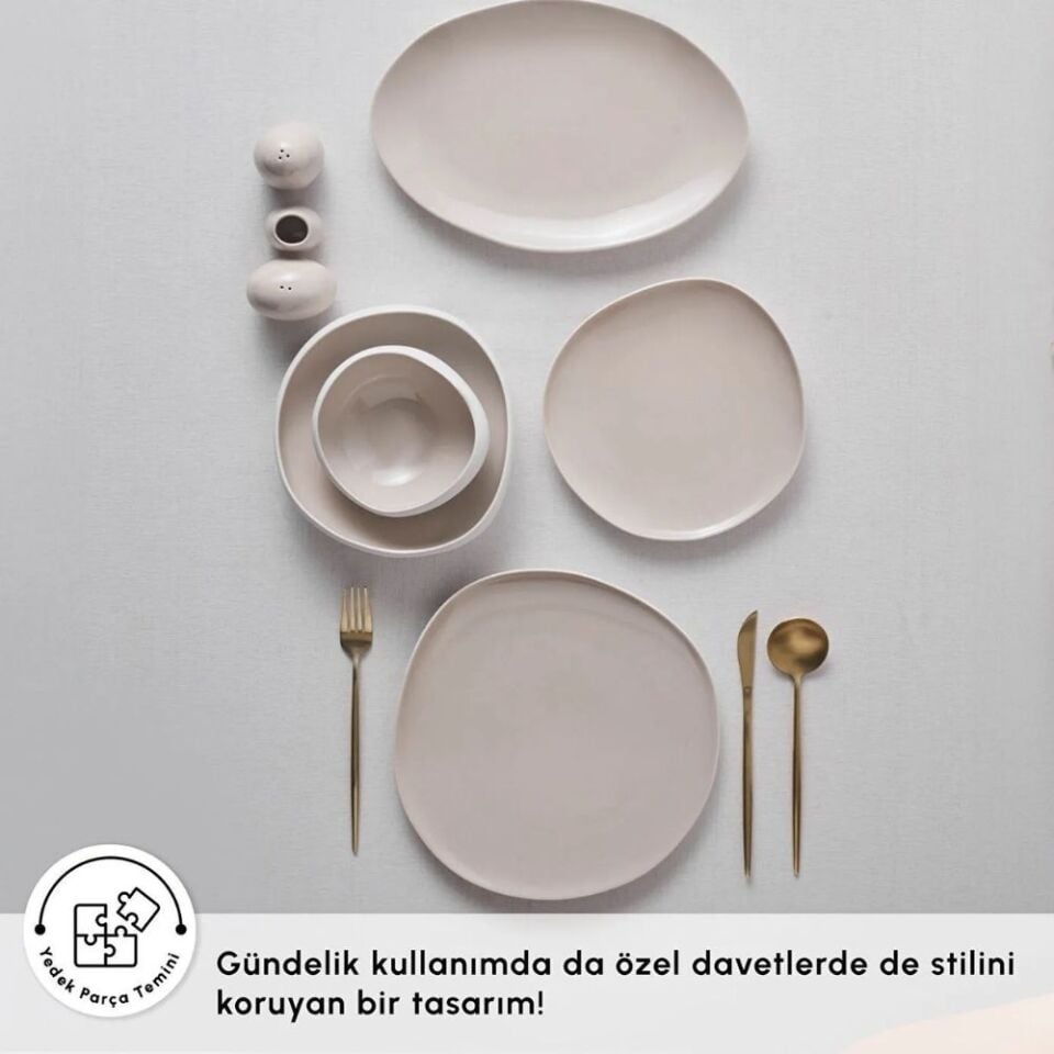 Karaca Earth Collection Cupid 59 Parça 12 Kişilik Yemek Takımı