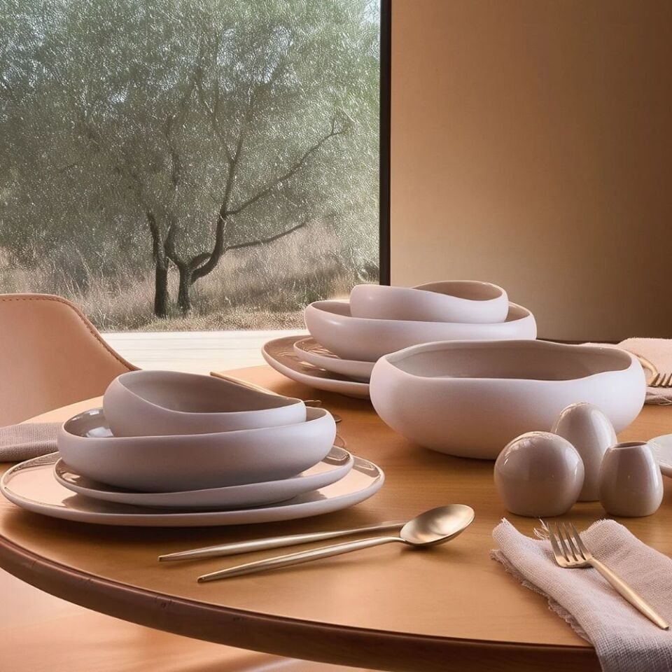 Karaca Earth Collection Cupid 59 Parça 12 Kişilik Yemek Takımı