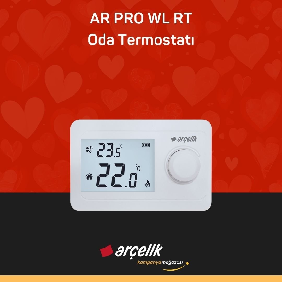 ARÇELİK AR PRO WL RT Oda Termostatı