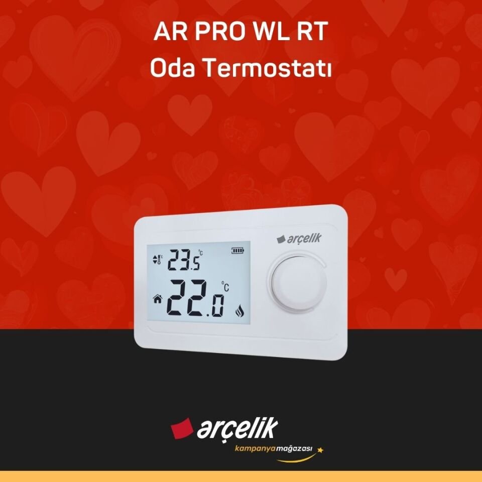 ARÇELİK AR PRO WL RT Oda Termostatı