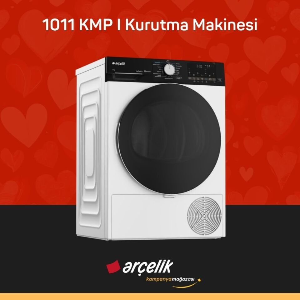 ARÇELİK 1011 KMP I 10 Kg Kurutma Makinesi