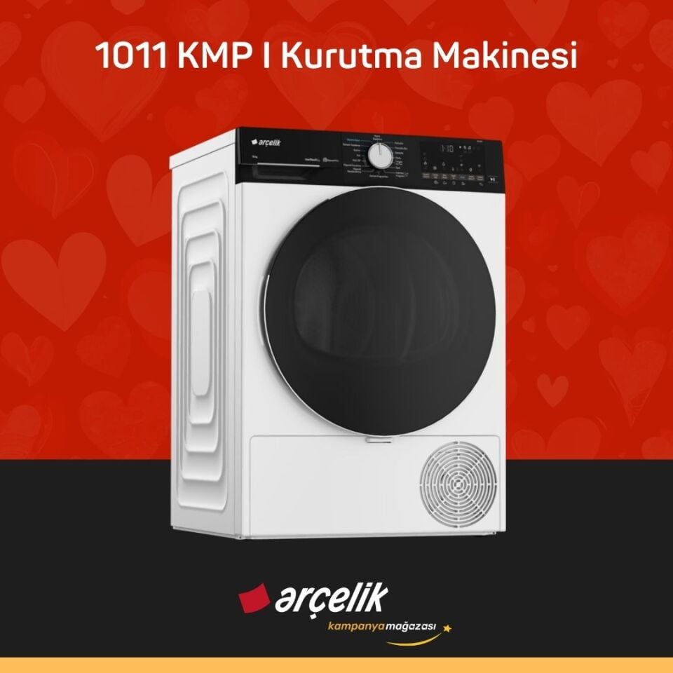 ARÇELİK 1011 KMP I 10 Kg Kurutma Makinesi