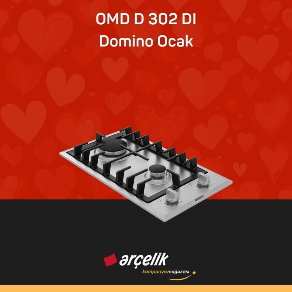ARÇELİK OMD D 302 DI Domino Ocak