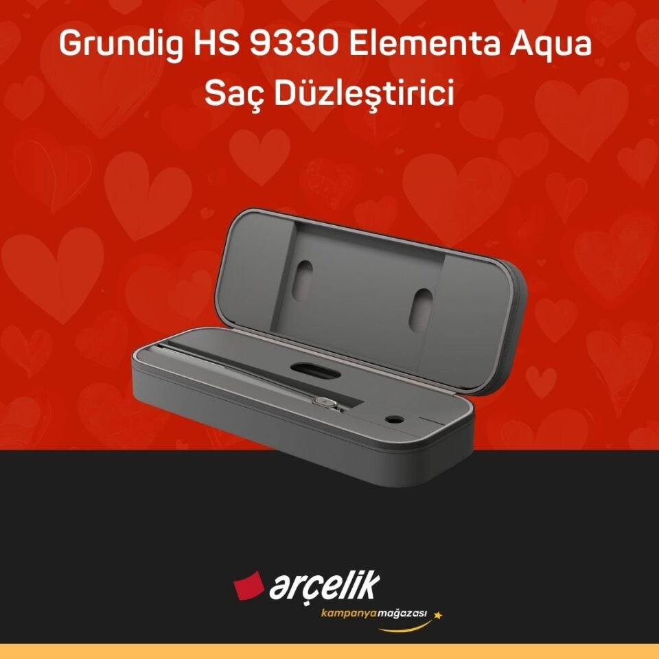 GRUNDIG Elementa Aqua Saç Düzleştirici