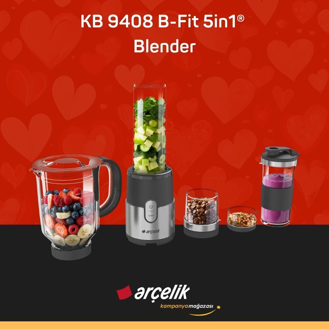 ARÇELİK KB 9408 B-Fit 5in1® Blender
