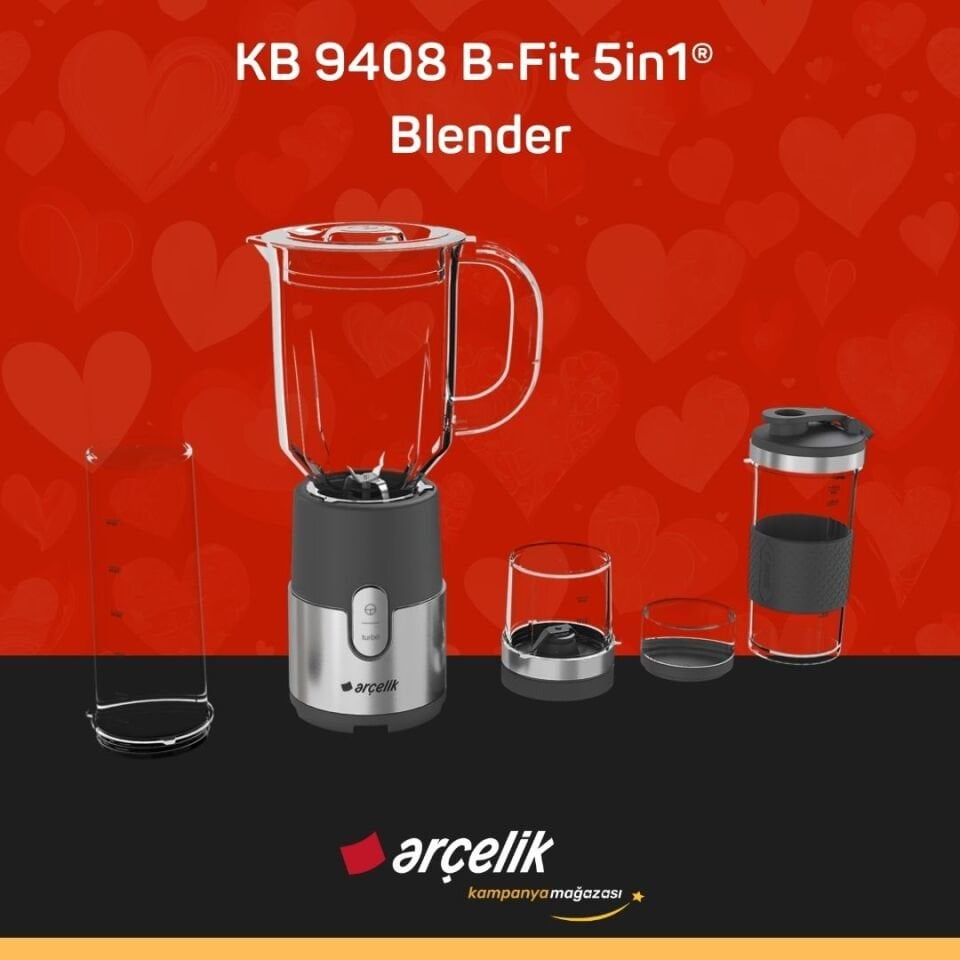 ARÇELİK KB 9408 B-Fit 5in1® Blender