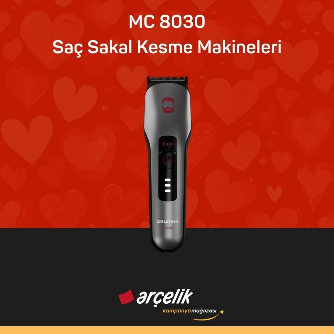 GRUNDIG MC 8030 Saç Sakal Kesme Makineleri