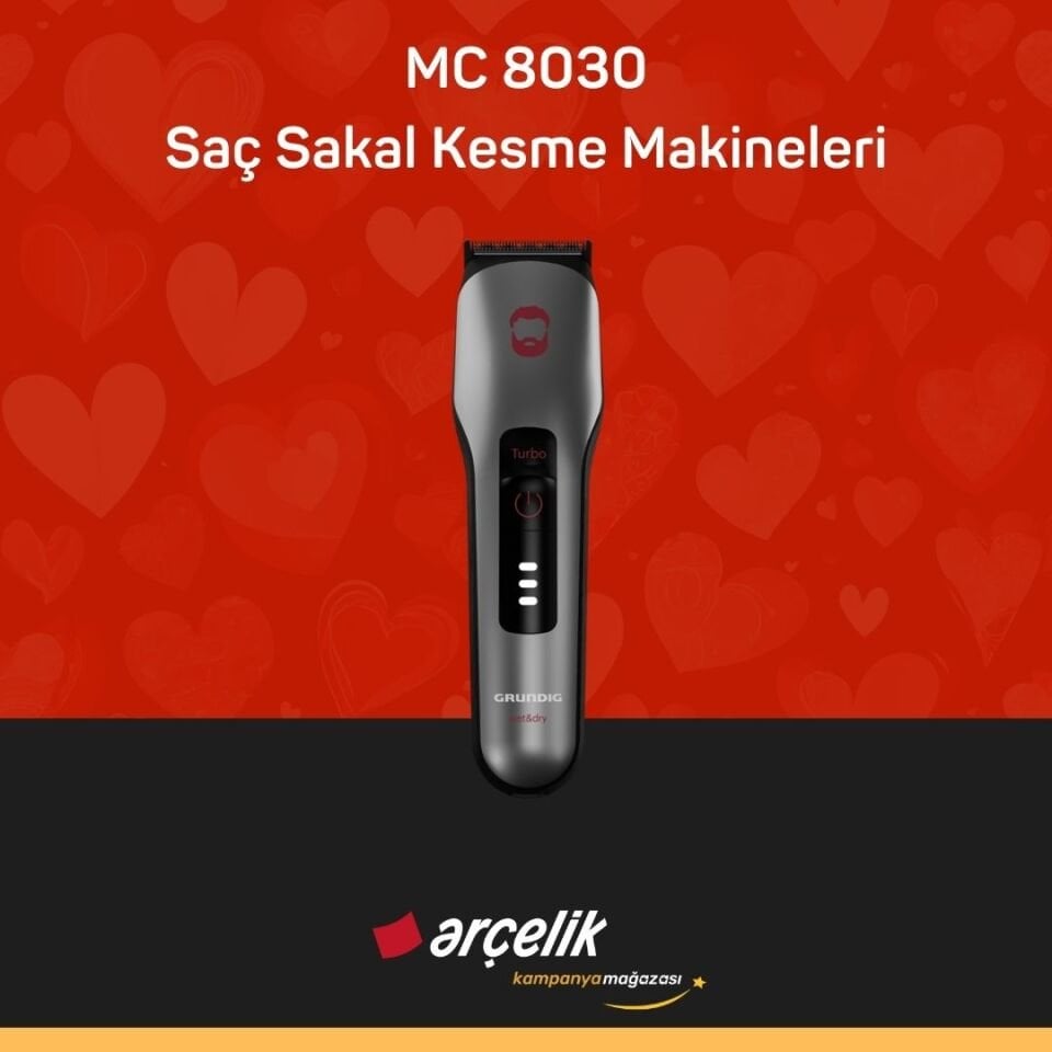 GRUNDIG MC 8030 Saç Sakal Kesme Makineleri