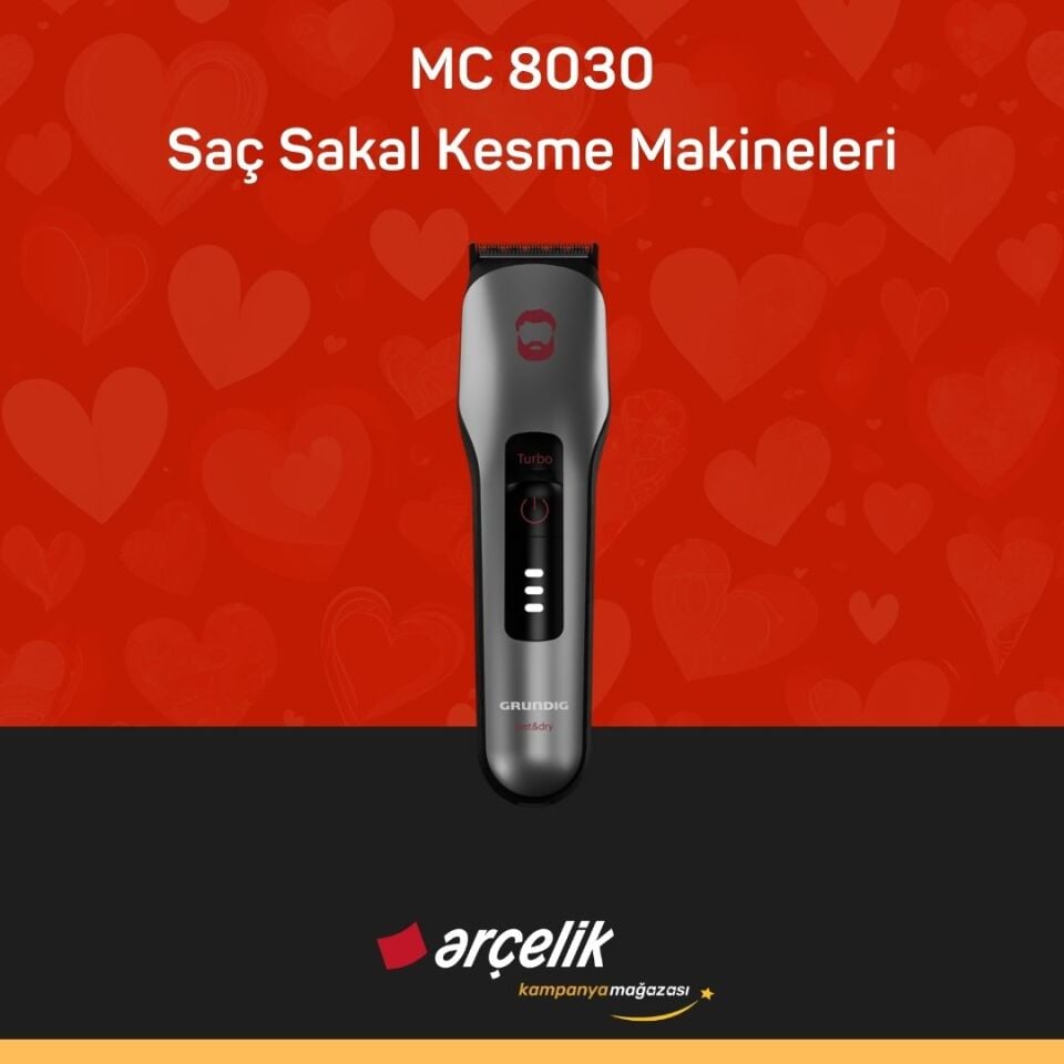 GRUNDIG MC 8030 Saç Sakal Kesme Makineleri