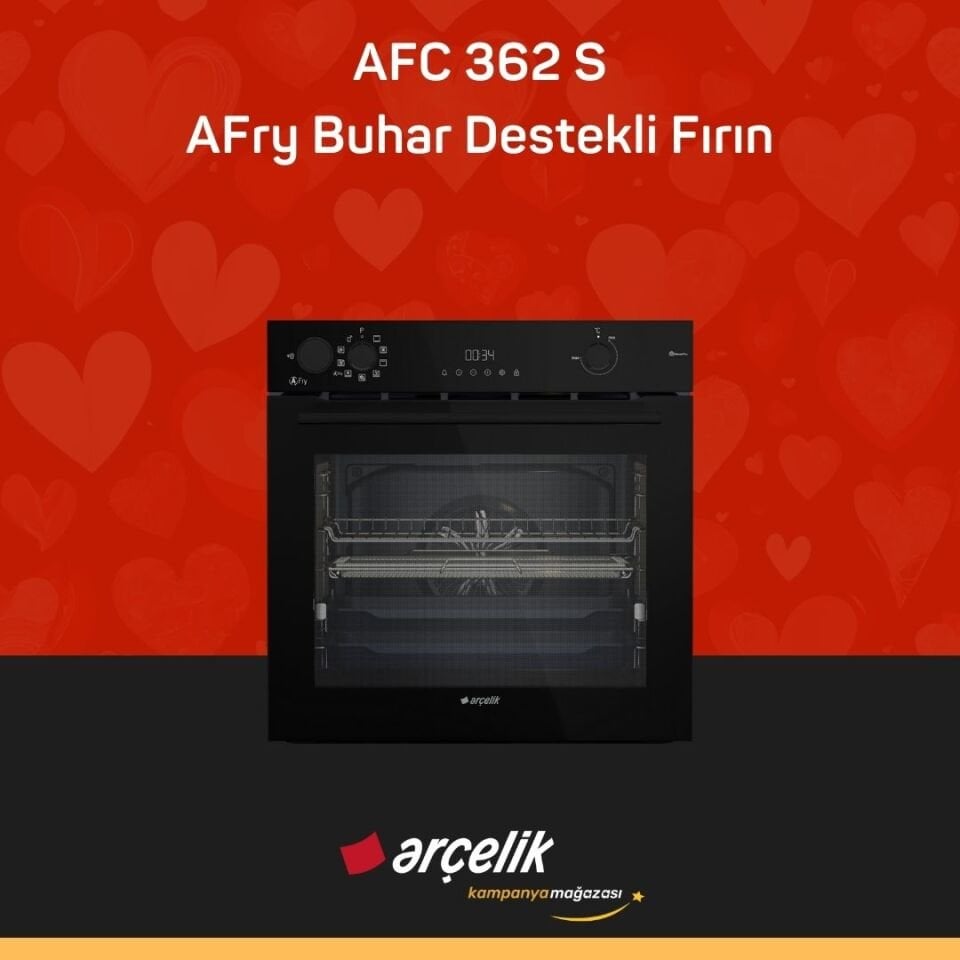 ARÇELİK AFC 362 S AFry Buhar Destekli Fırın