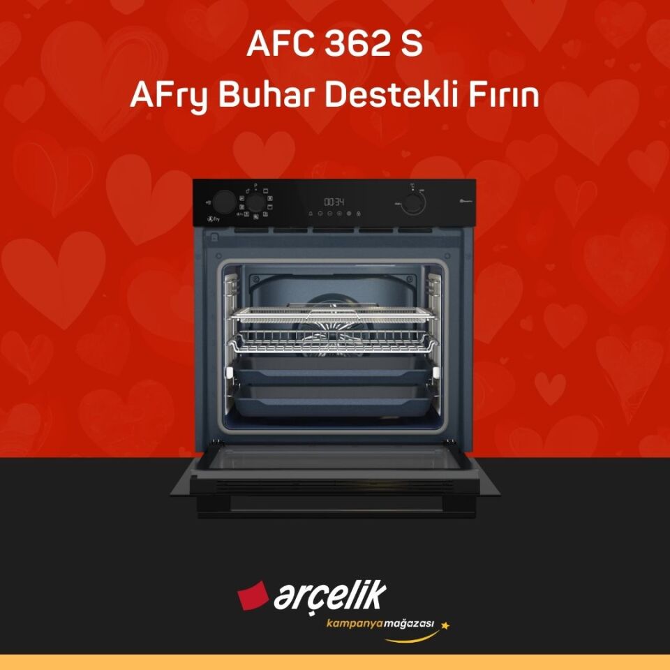 ARÇELİK AFC 362 S AFry Buhar Destekli Fırın