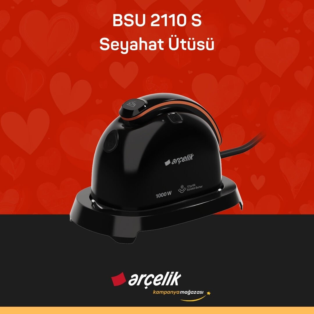 ARÇELİK BSU 2110 S Seyahat Ütüsü