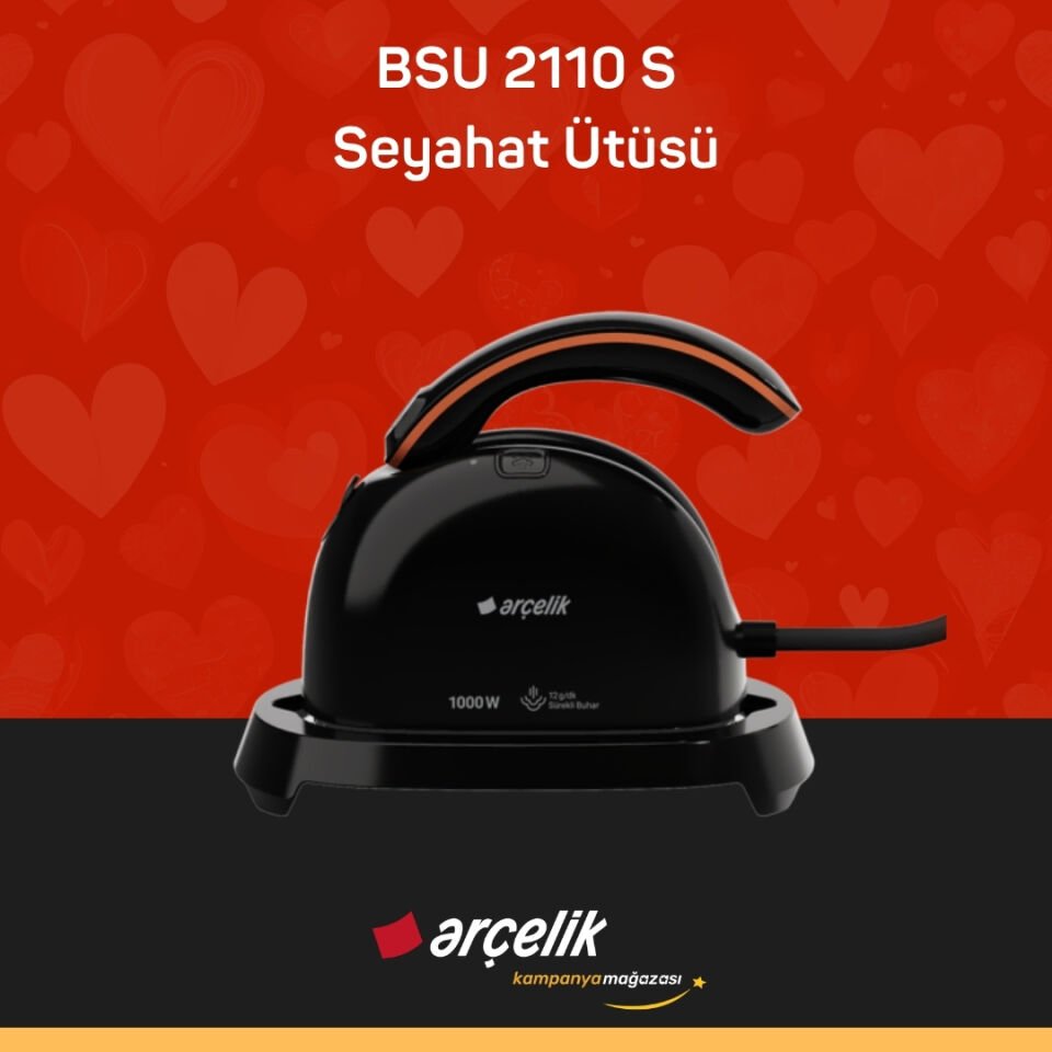 ARÇELİK BSU 2110 S Seyahat Ütüsü