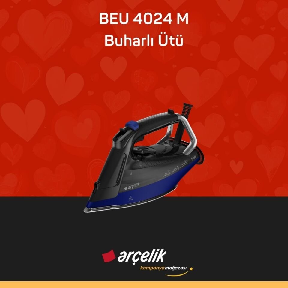 ARÇELİK BEU 4024 M Buharlı Ütü
