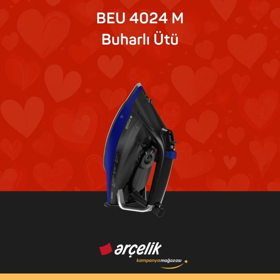 ARÇELİK BEU 4024 M Buharlı Ütü