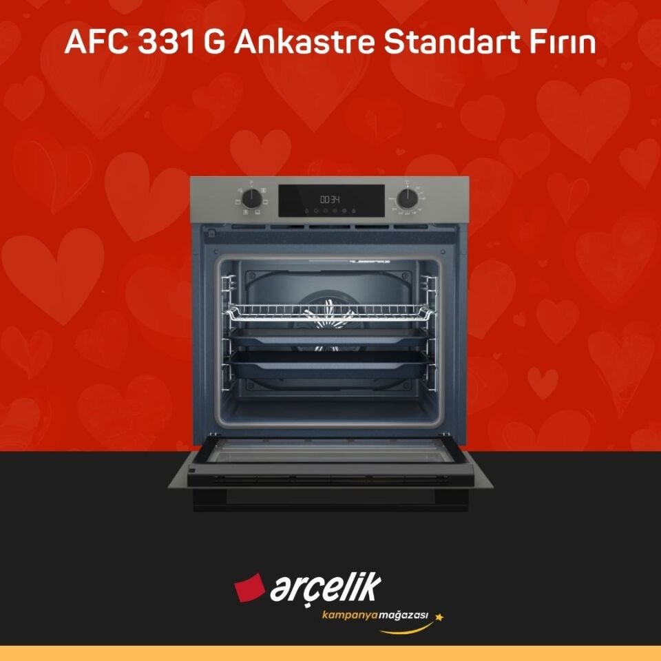 ARÇELİK AFC 331 G Ankastre Standart Fırın