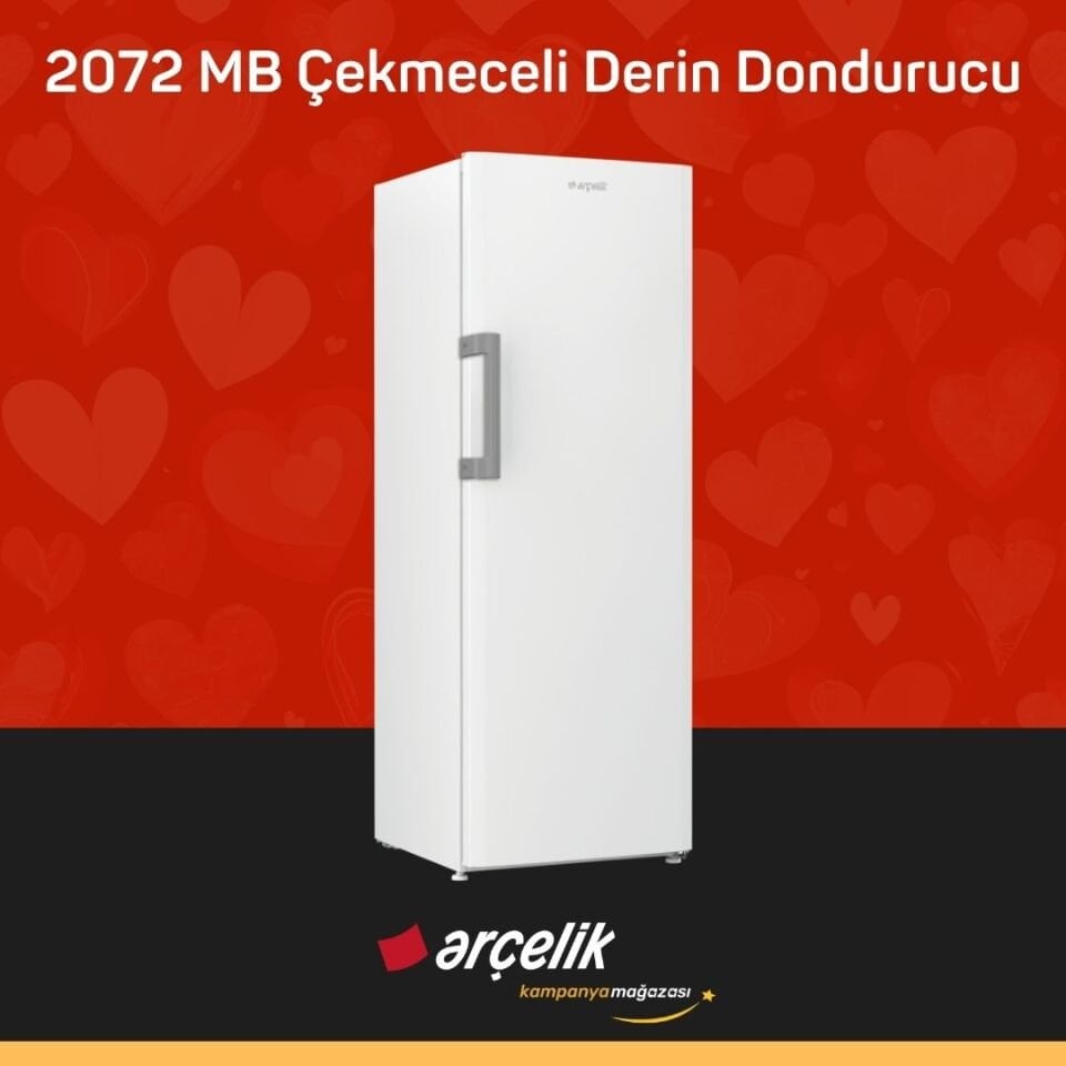 ARÇELİK 2072 MB 7 Bölmeli Derin Dondurucu