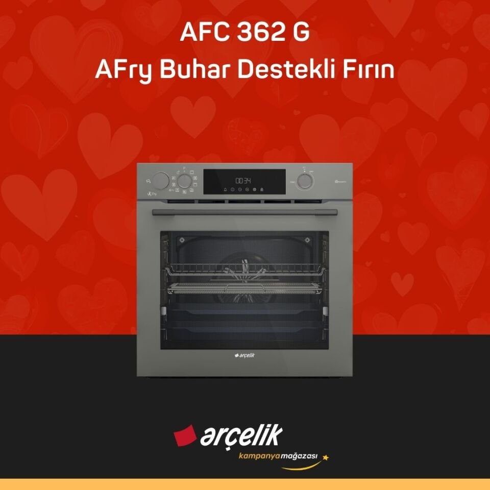 ARÇELİK AFC 362 G AFry Buhar Destekli Fırın