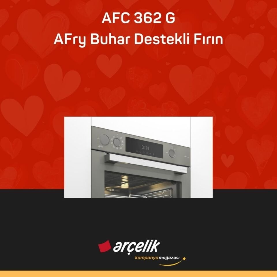 ARÇELİK AFC 362 G AFry Buhar Destekli Fırın