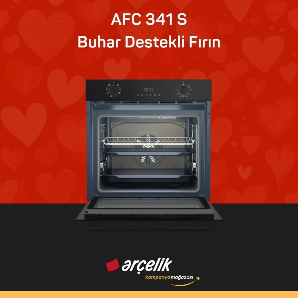ARÇELİK AFC 341 S Buhar Destekli Fırın