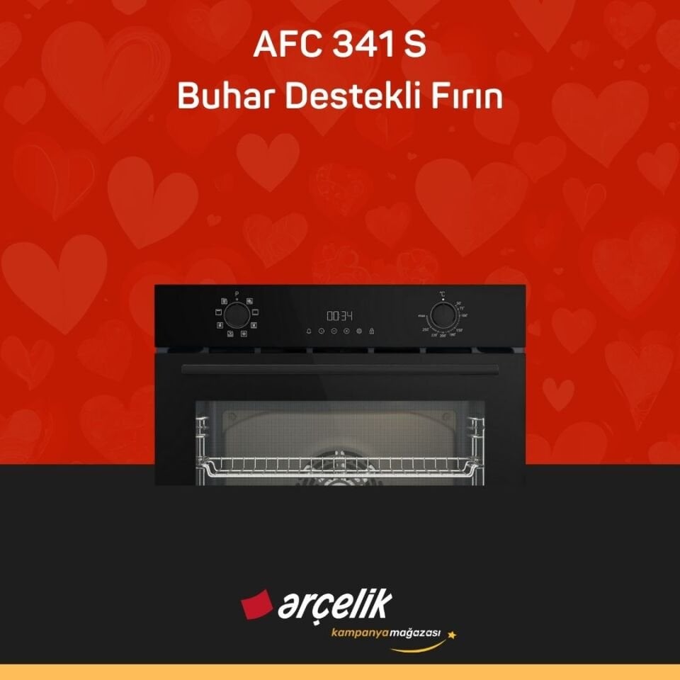 ARÇELİK AFC 341 S Buhar Destekli Fırın