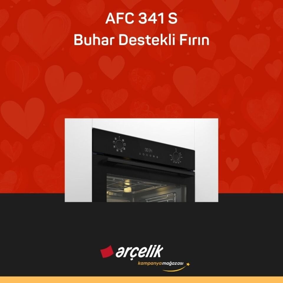 ARÇELİK AFC 341 S Buhar Destekli Fırın