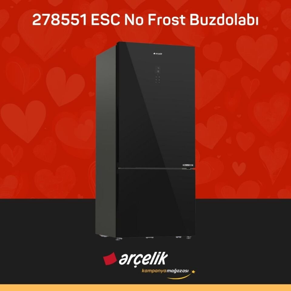 ARÇELİK 278551 ESC Alttan Donduruculu Buzdolabı