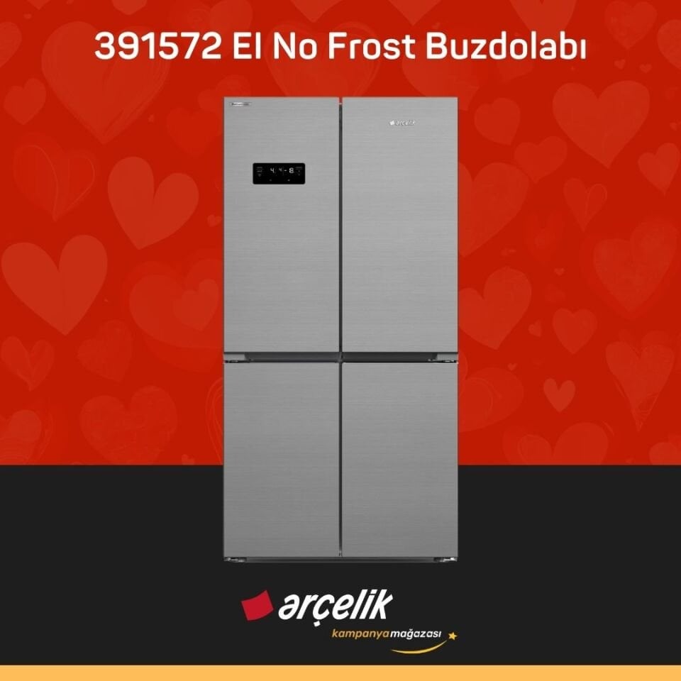 ARÇELİK 391572 EI Gardırop Tipi Buzdolabı
