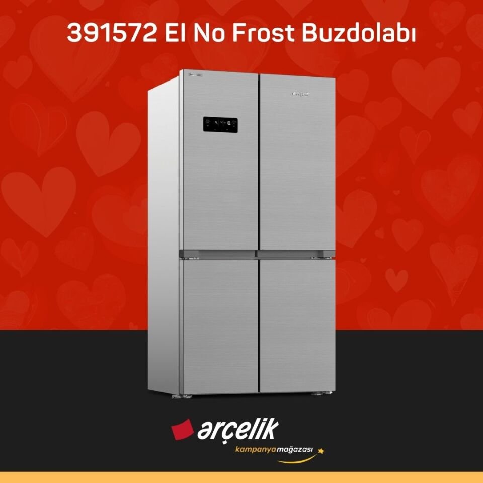 ARÇELİK 391572 EI Gardırop Tipi Buzdolabı