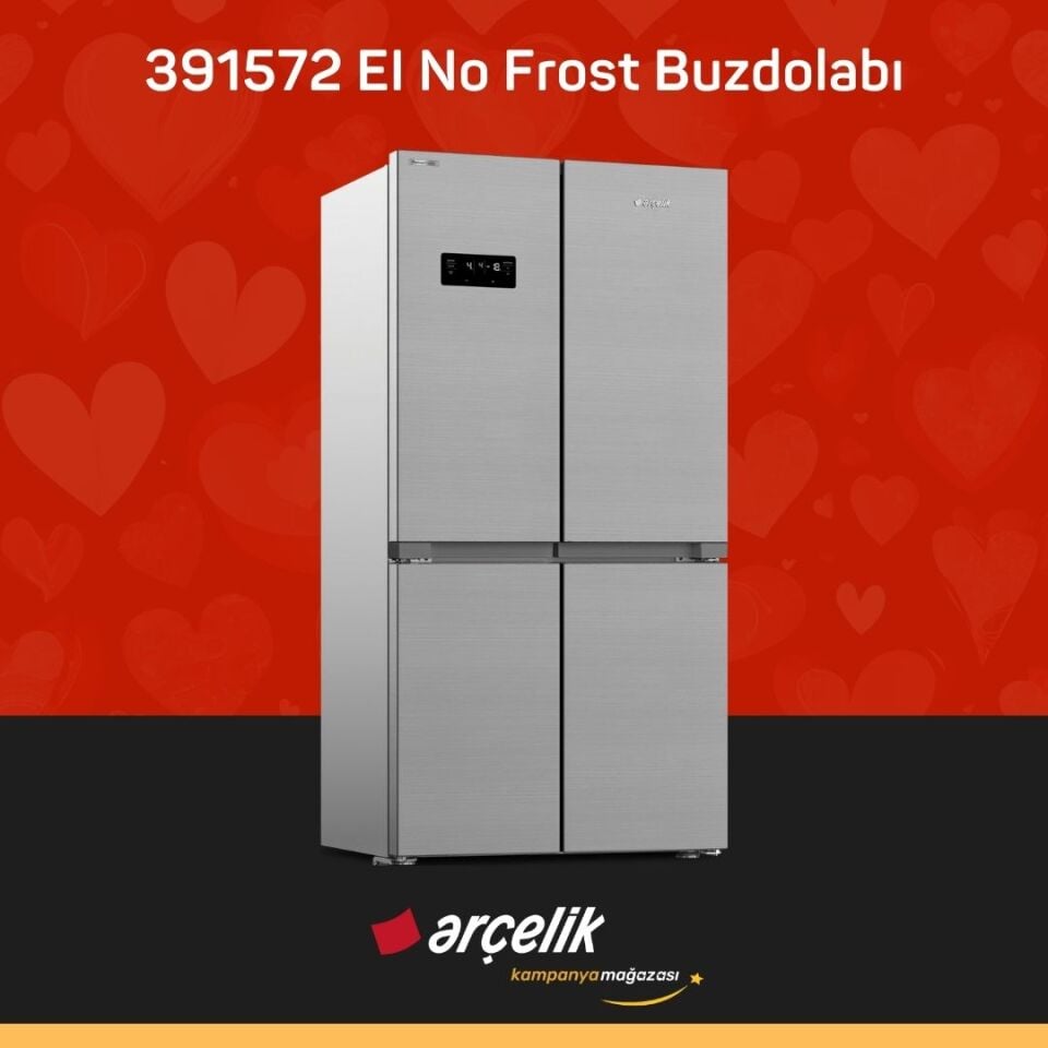ARÇELİK 391572 EI Gardırop Tipi Buzdolabı
