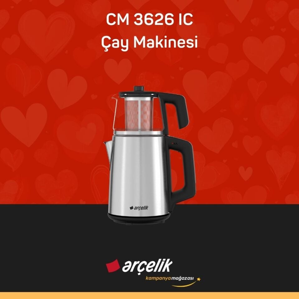 ARÇELİK CM 3626 IC Çay Makinesi