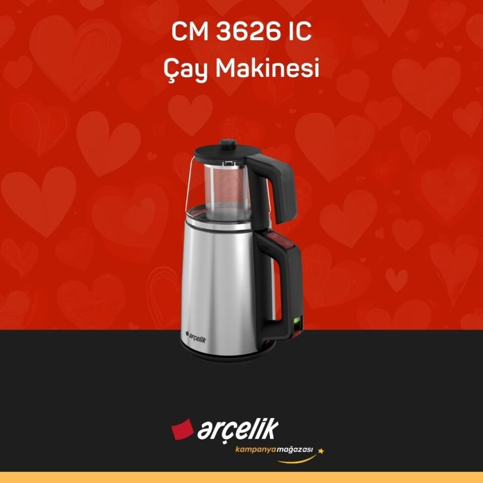 ARÇELİK CM 3626 IC Çay Makinesi