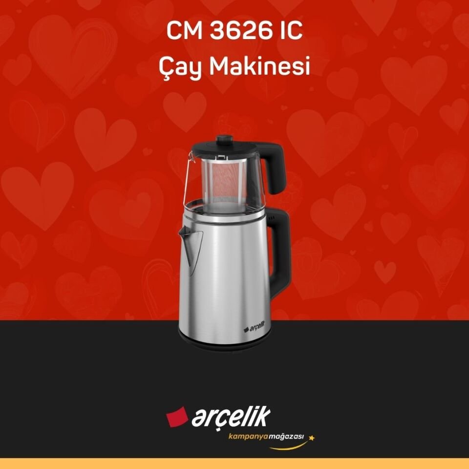 ARÇELİK CM 3626 IC Çay Makinesi