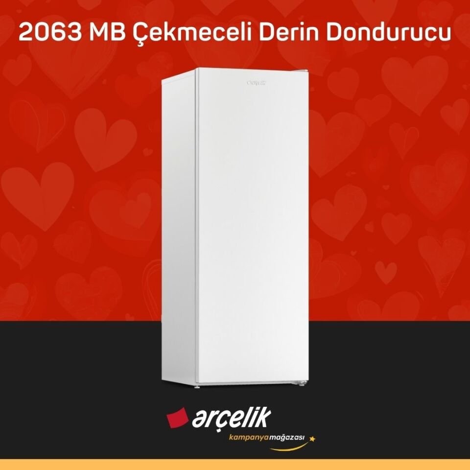 ARÇELİK 2063 MB 6 Bölmeli Derin Dondurucu